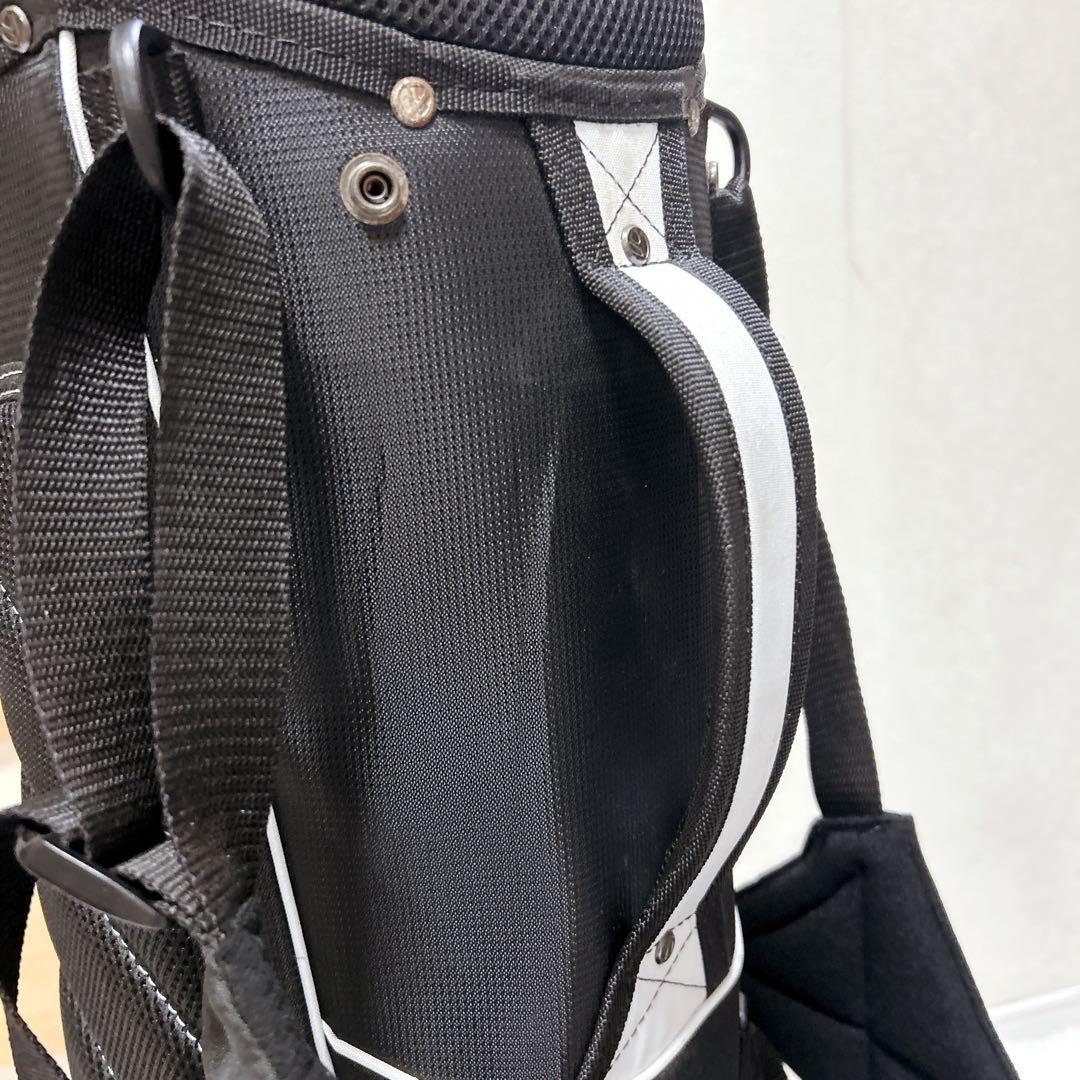 【美品】 TaylorMade スタンド型 キャディバッグ ゴルフバッグ