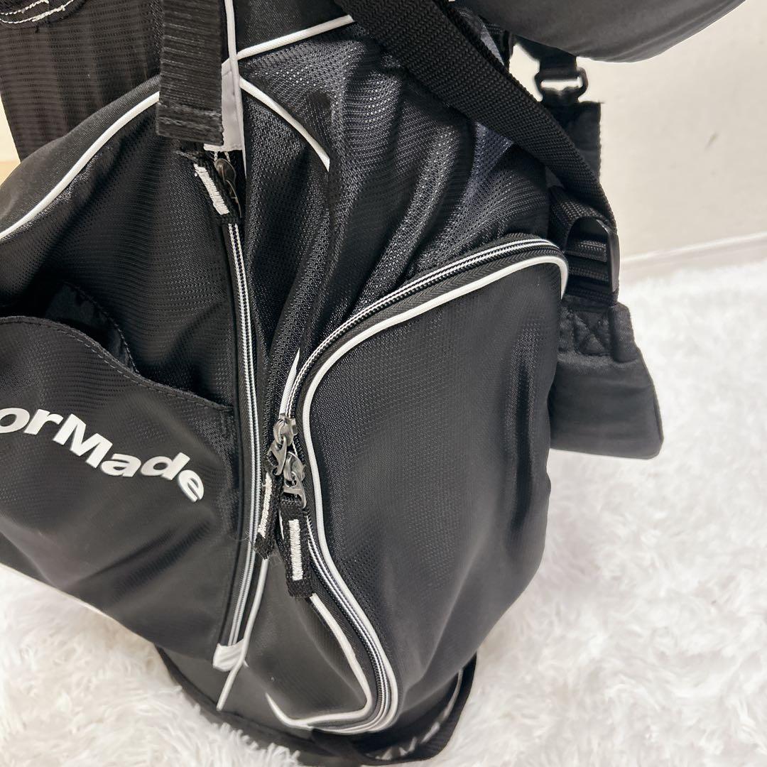 【美品】 TaylorMade スタンド型 キャディバッグ ゴルフバッグ