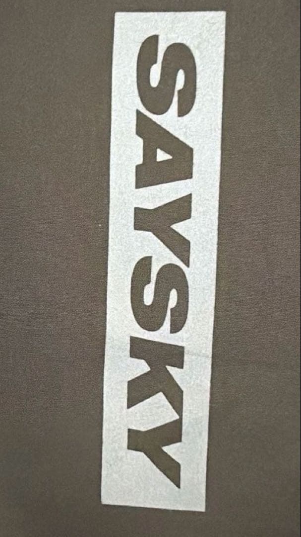 SAYSKY ランニングパンツ グリーン　カーキ　オリーブ　メンズ　XS