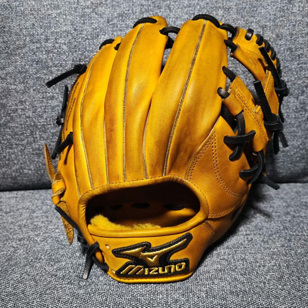 ミズノプロ　硬式グローブ　内野手用　キップレザー　値下げ不可
