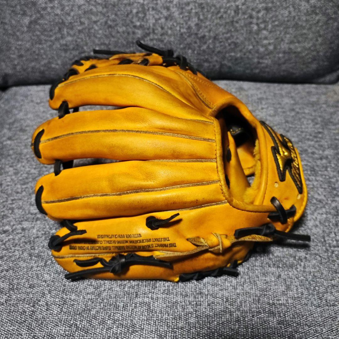 ミズノプロ　硬式グローブ　内野手用　キップレザー　値下げ不可