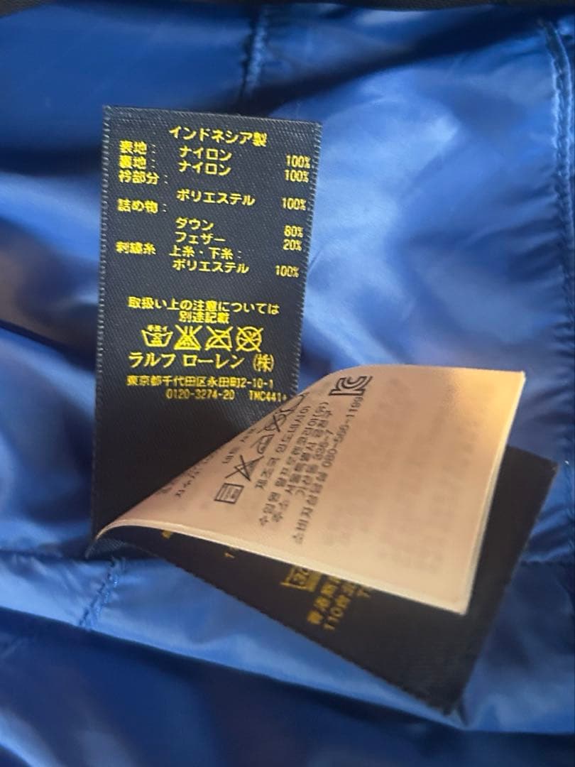 POLO RALPH LAUREN レッド ダウンベスト
