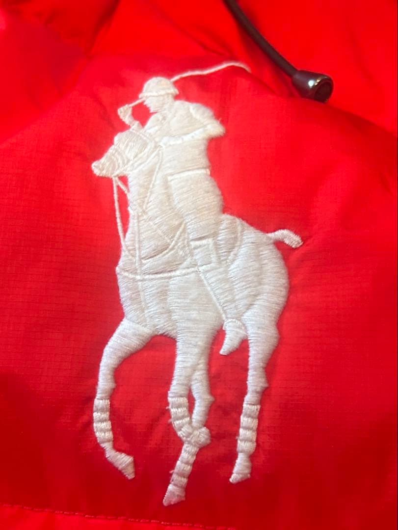 POLO RALPH LAUREN レッド ダウンベスト