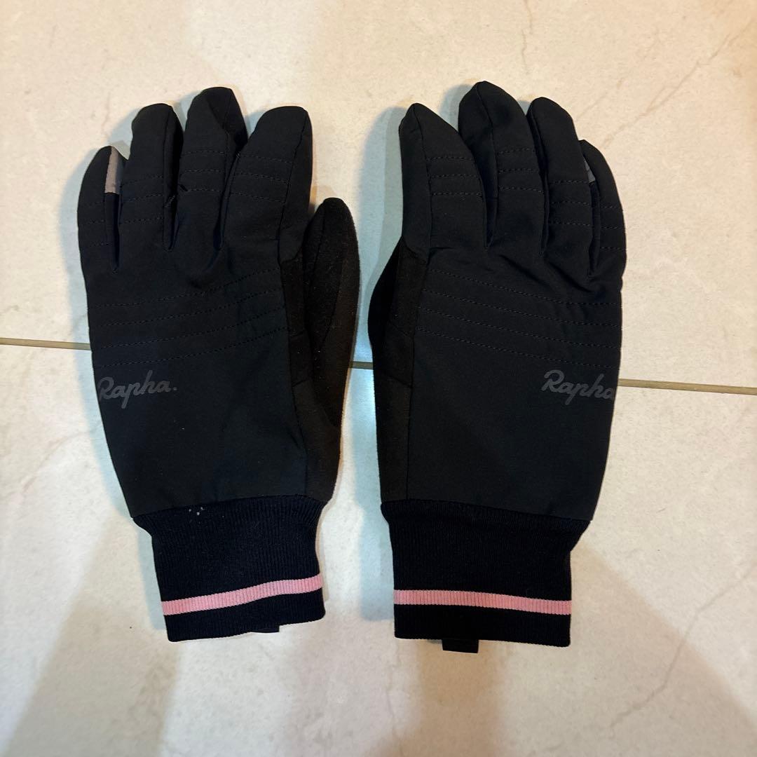 Rapha ブラック ウインターグローブ　Sサイズ