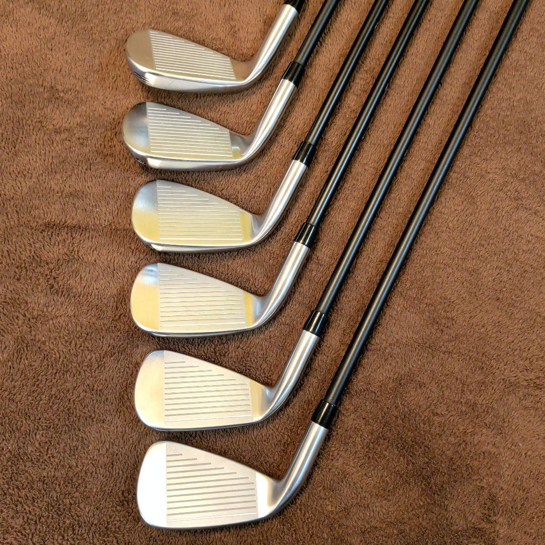 限定品 PXG 0211 CAST IRONS ６本セット 標準カーボンシャフト