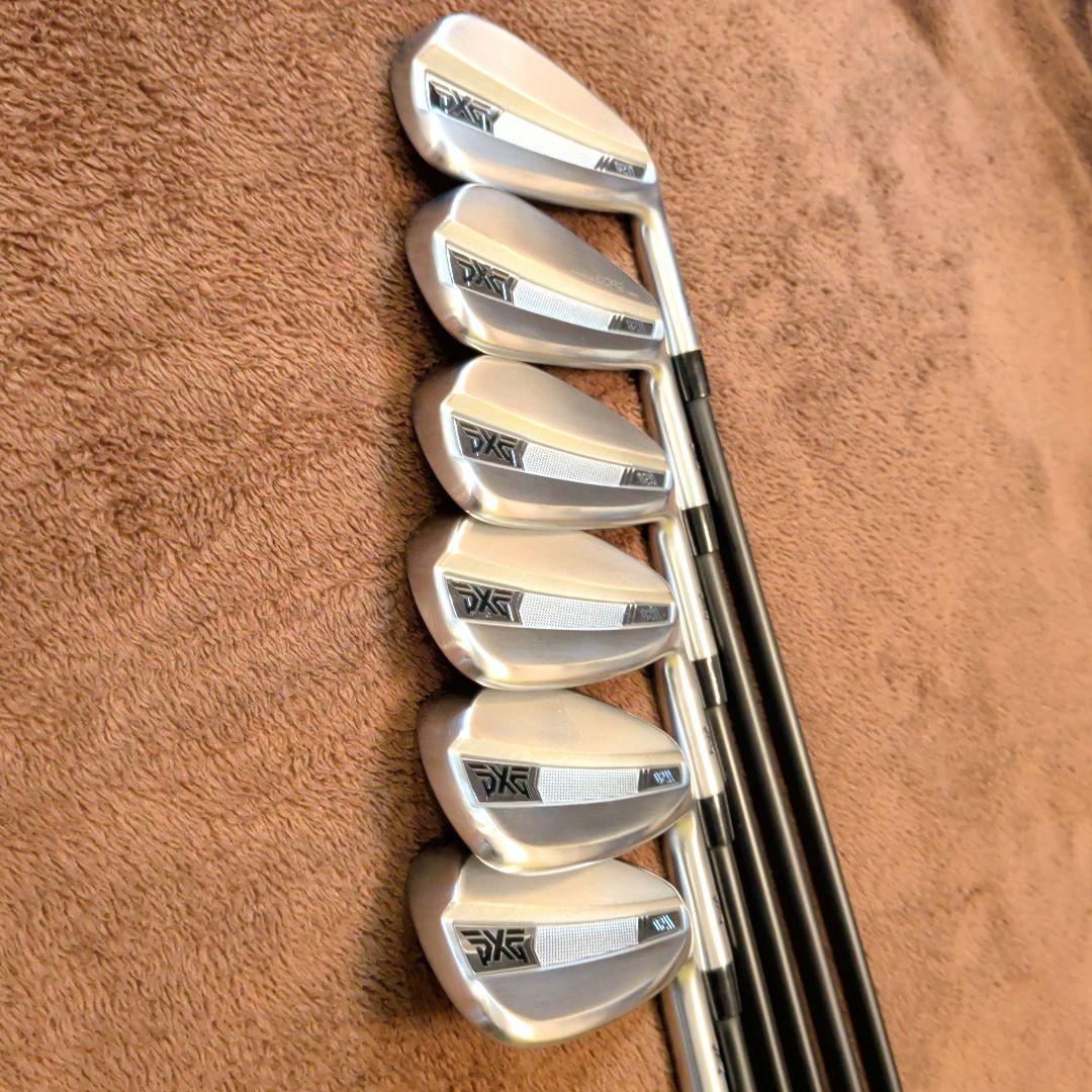 限定品 PXG 0211 CAST IRONS ６本セット 標準カーボンシャフト