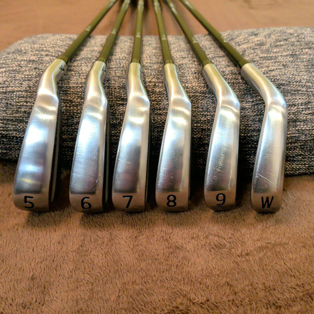 限定品 PXG 0211 CAST IRONS ６本セット 標準カーボンシャフト