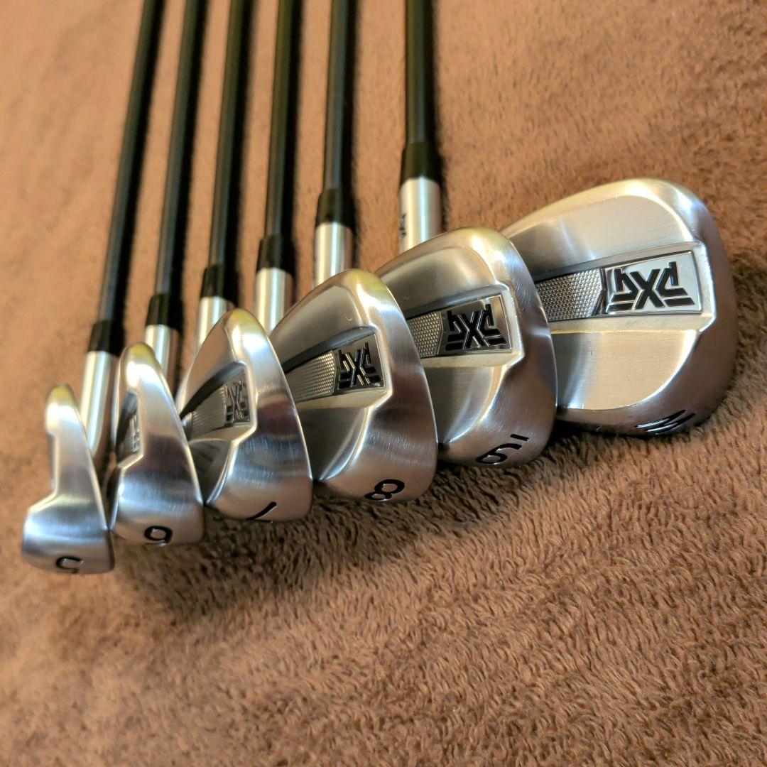 限定品 PXG 0211 CAST IRONS ６本セット 標準カーボンシャフト