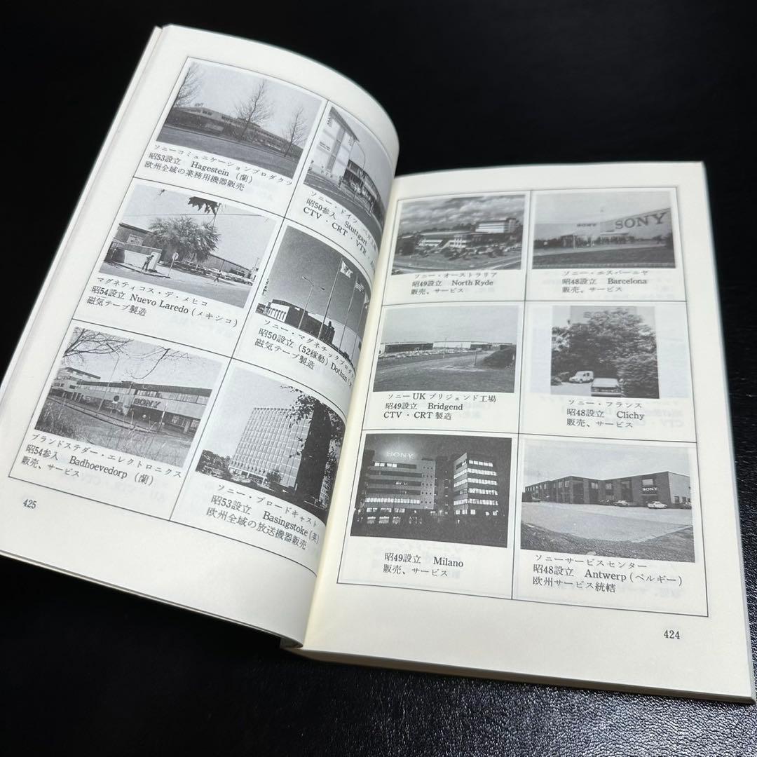 ★古書/非売品！ソニー創立40周年記念誌！1986！長島印刷所！1冊★