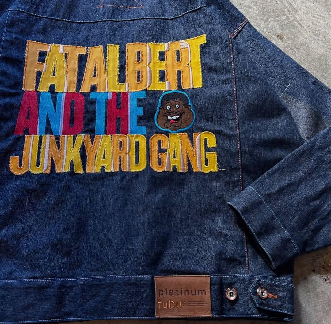 ジャケット・アウター 2000s platinum fubu \"denim jacket\"