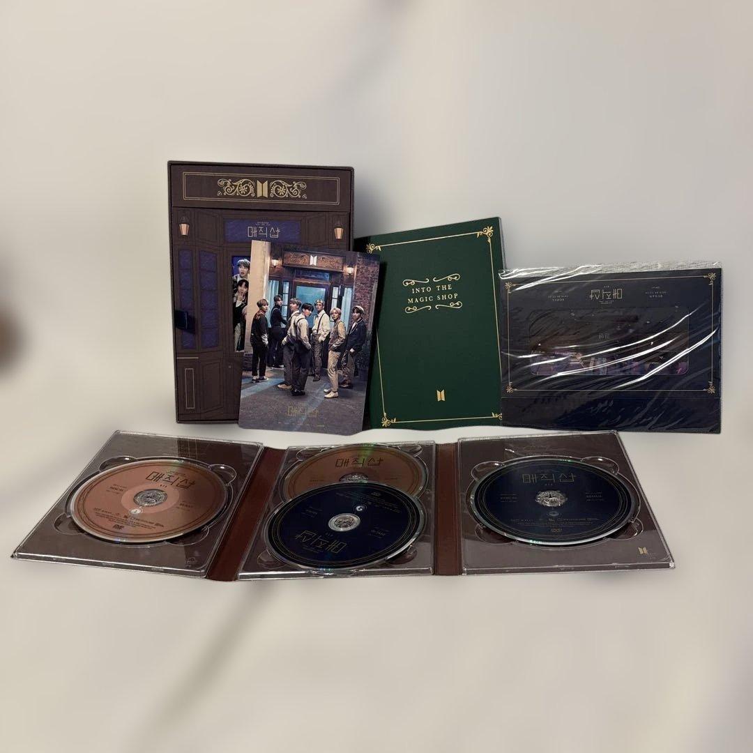 トレカ付き ジミンBTS magic shop DVD 韓国公演　日本語字幕付き