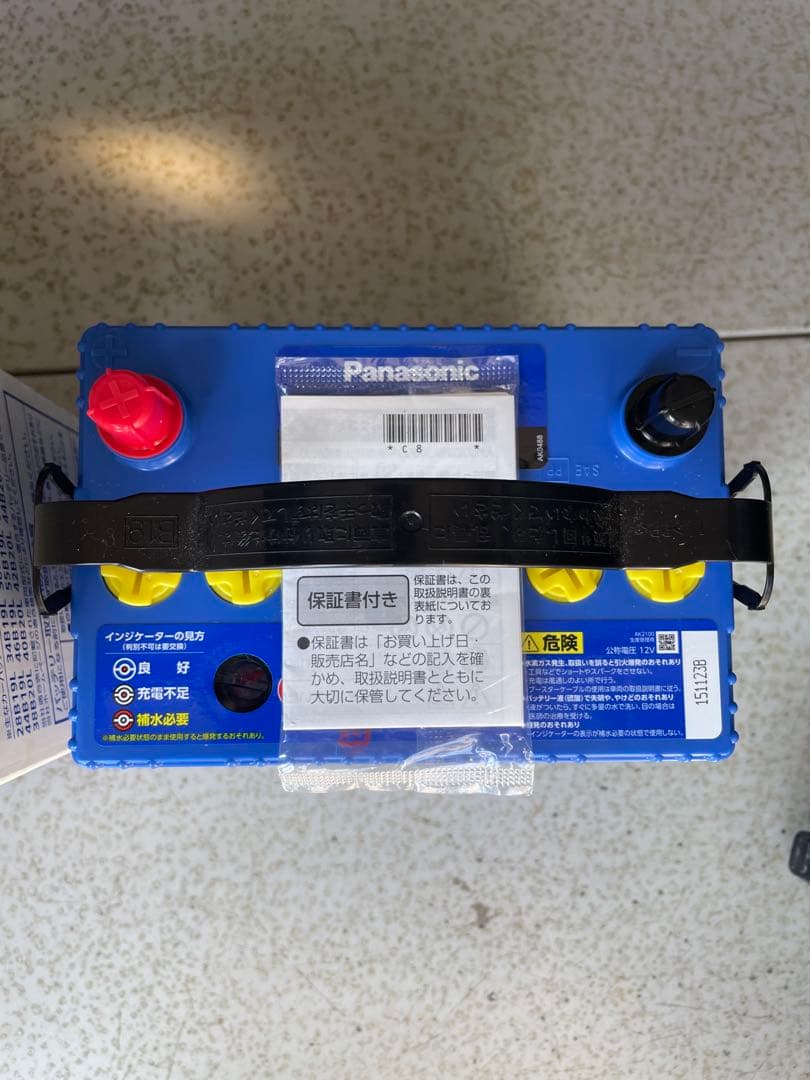 Panasonic 60B19L バッテリー