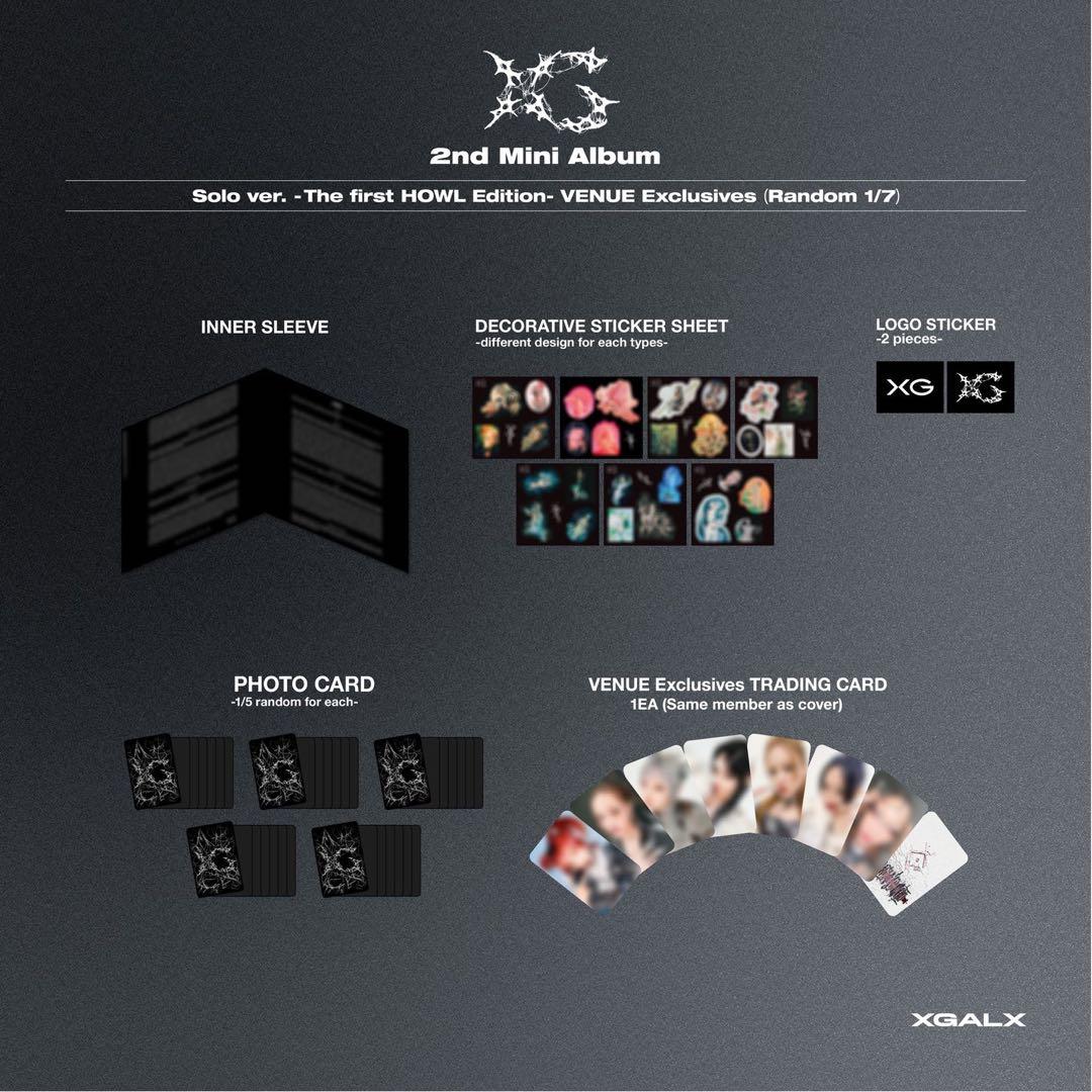 XG AWE The first HOWL US 限定 Vinyl JURIA