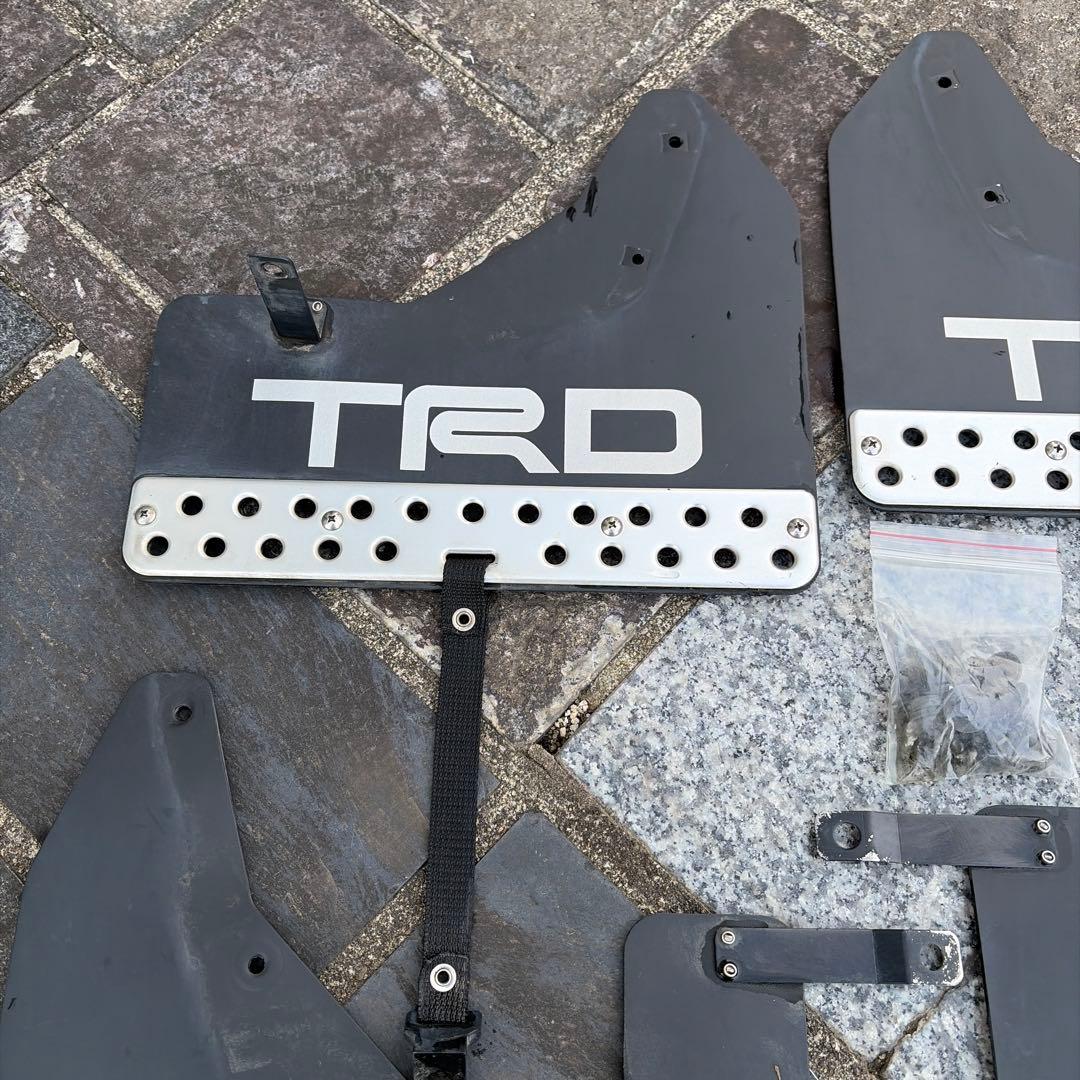 rav4 #50系　TRD マッドフラップ　泥除け　ラヴ4 ハイブリッド