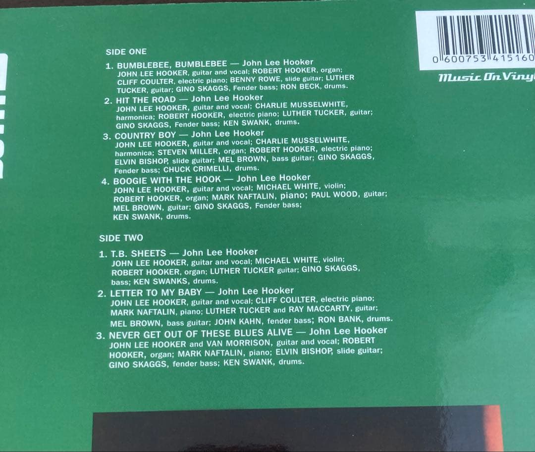 ◾️ブルース傑作■JOHN LEE HOOKER■ジョンリーフッカー■ Never