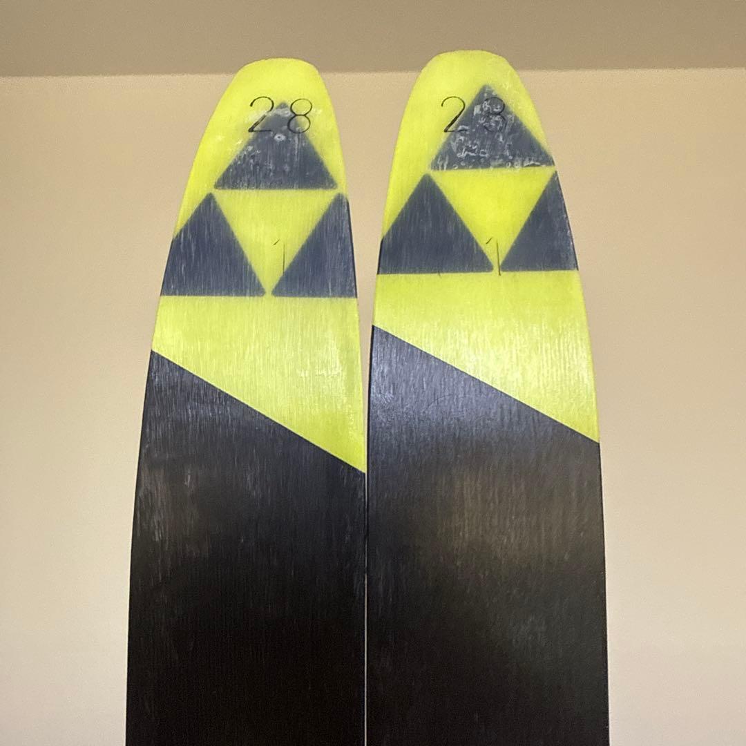 美品 フィッシャー RCS カーボンライト 187cm スケーティングプラス