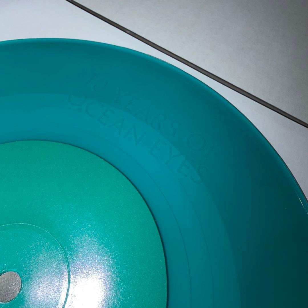 洋楽 Billie Eilish ocean eyes 7\" Etched Vinyl