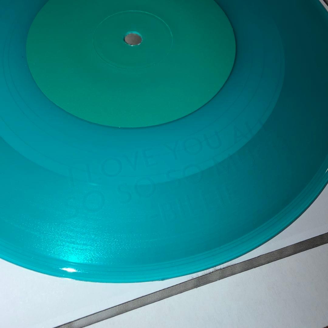 洋楽 Billie Eilish ocean eyes 7\" Etched Vinyl