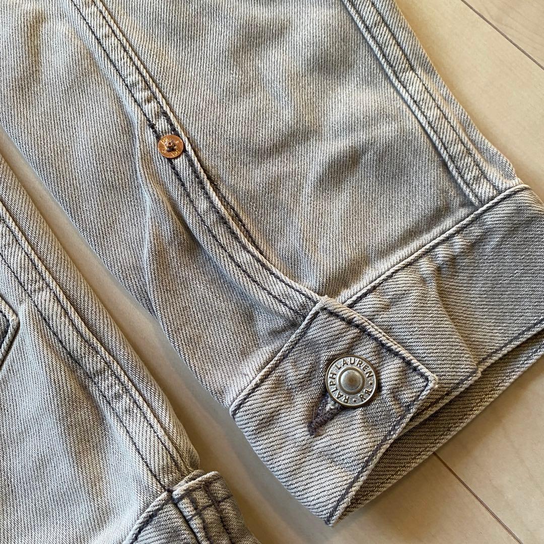 レア RRL ダブルアールエル デニムジャケット Gジャン 刺繍
