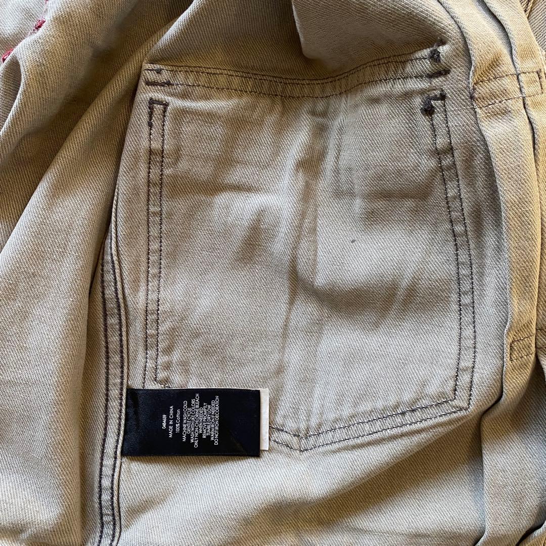 レア RRL ダブルアールエル デニムジャケット Gジャン 刺繍