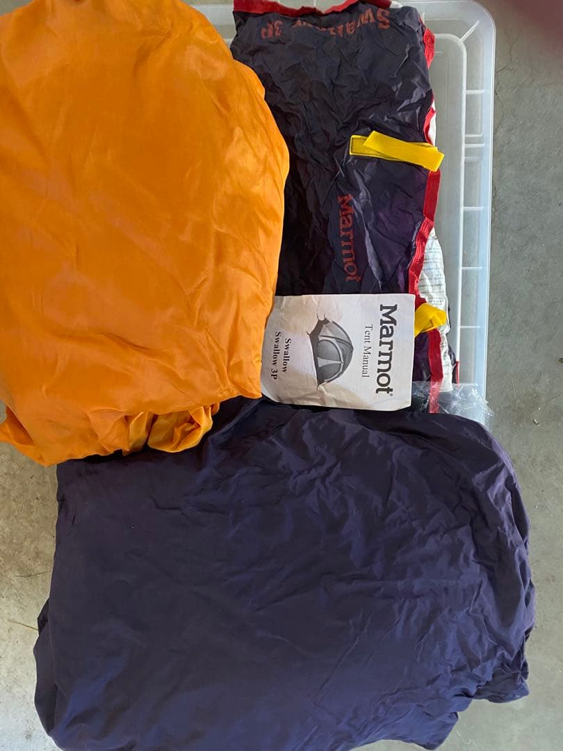 Marmot Swallow 3P テント