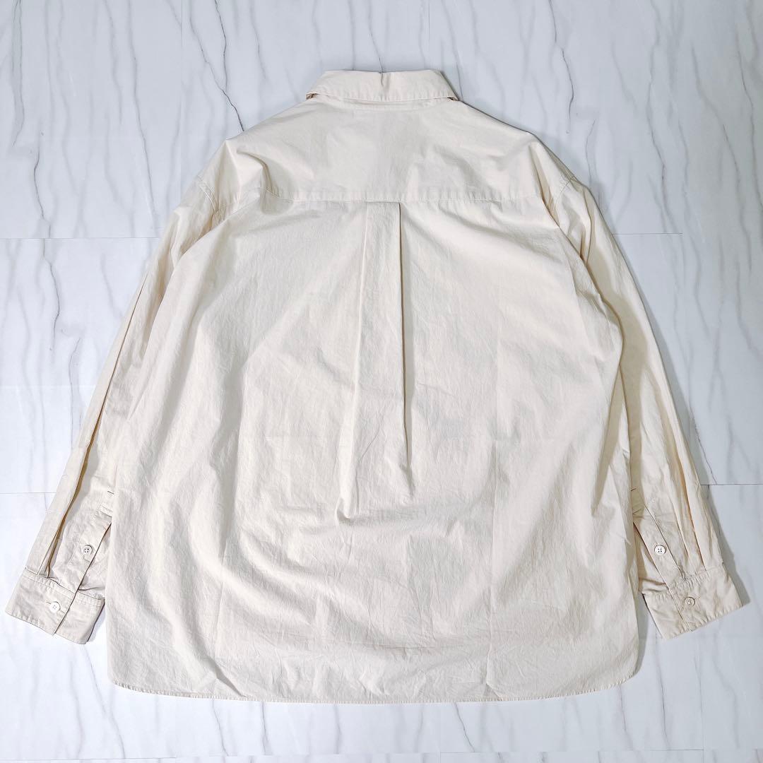 《2023モデル美品》ミナペルホネン loma プルオーバー シャツ Sサイズ