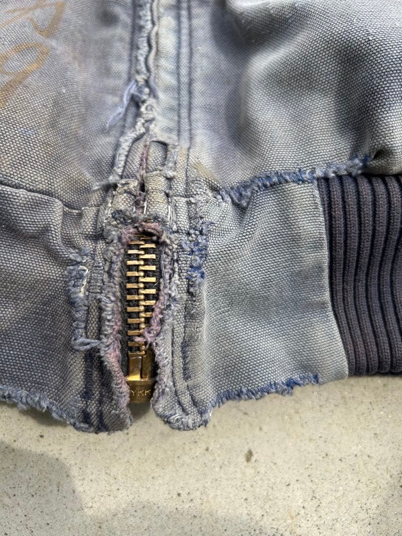 専用 00s Carhartt アクティブジャケット ダック ボロ ペイント