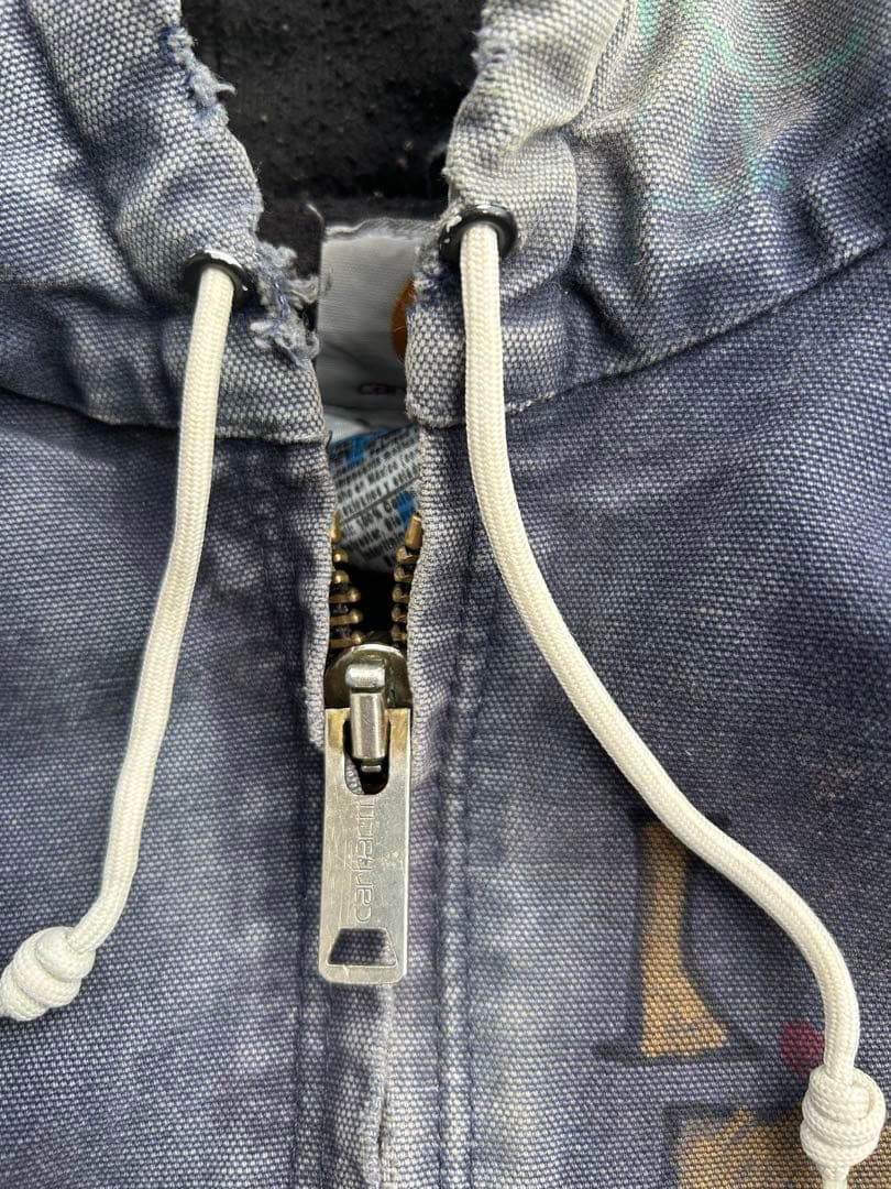 専用 00s Carhartt アクティブジャケット ダック ボロ ペイント