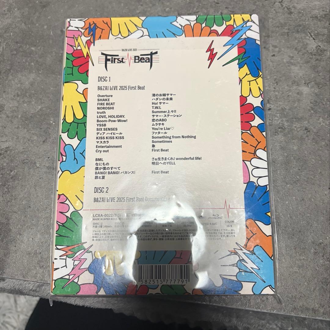 【Blu-ray】B&ZAI LIVE First Beat お値下げ可