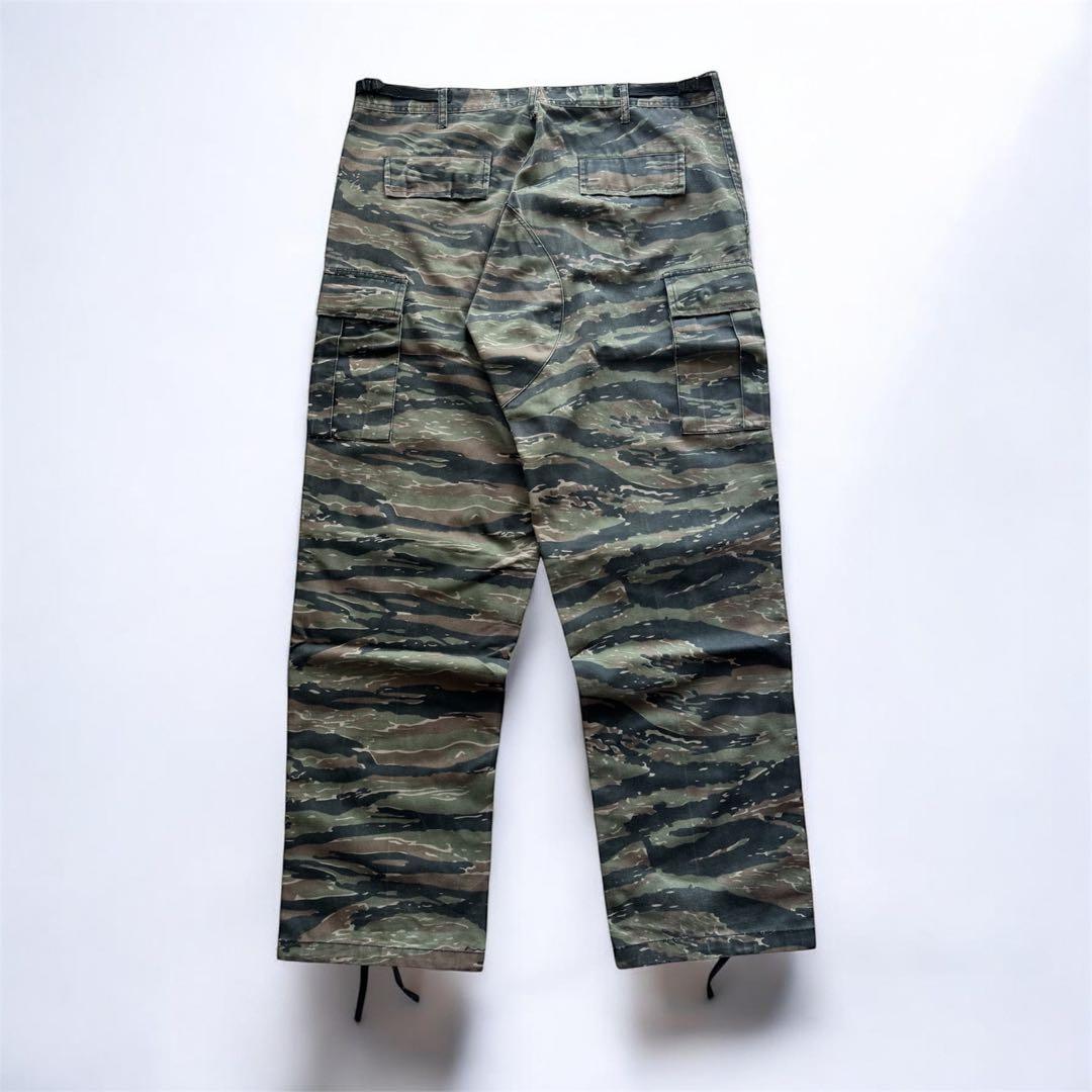 ROTHCO 6Pカーゴパンツ タイガーカモ ワイドストレート
