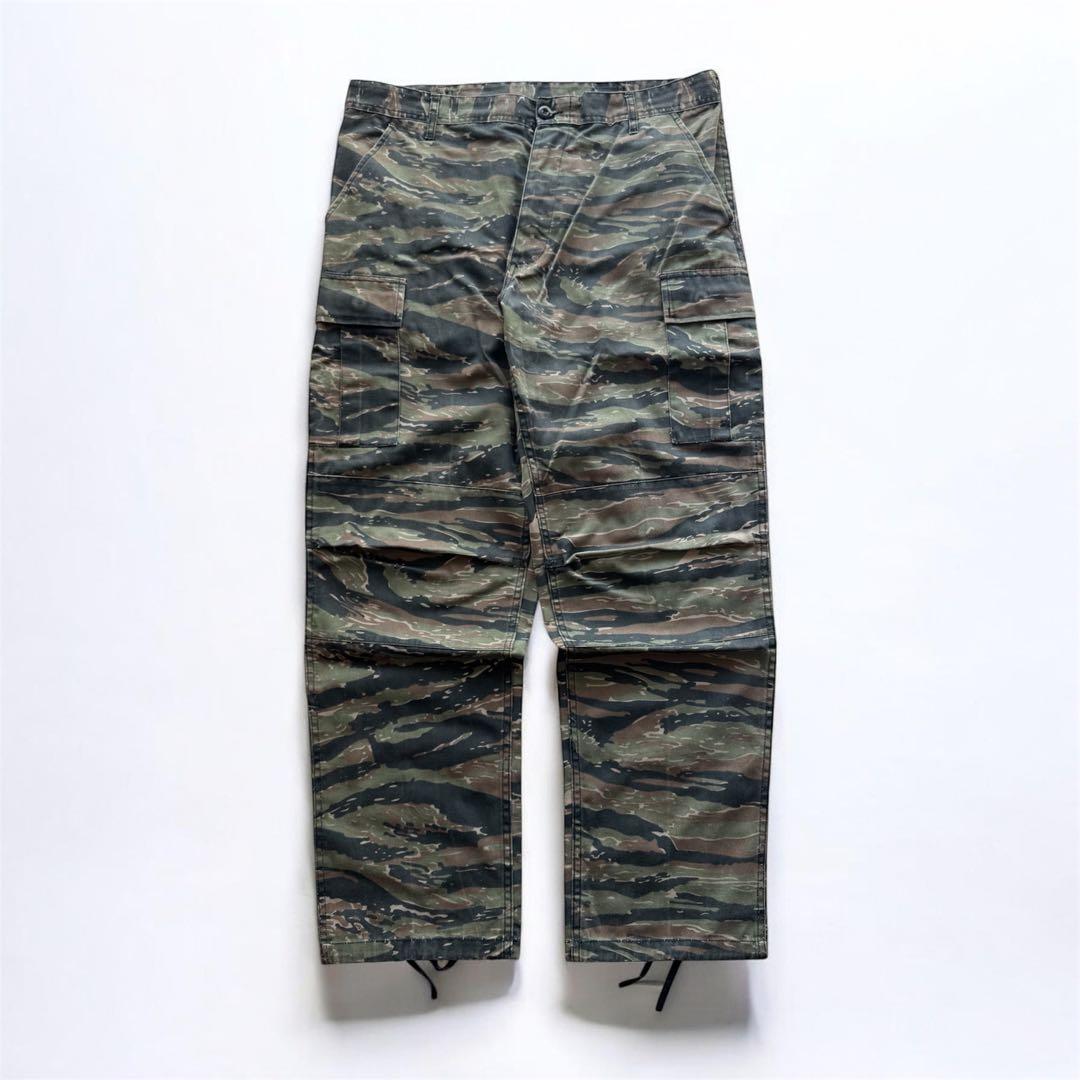 ROTHCO 6Pカーゴパンツ タイガーカモ ワイドストレート