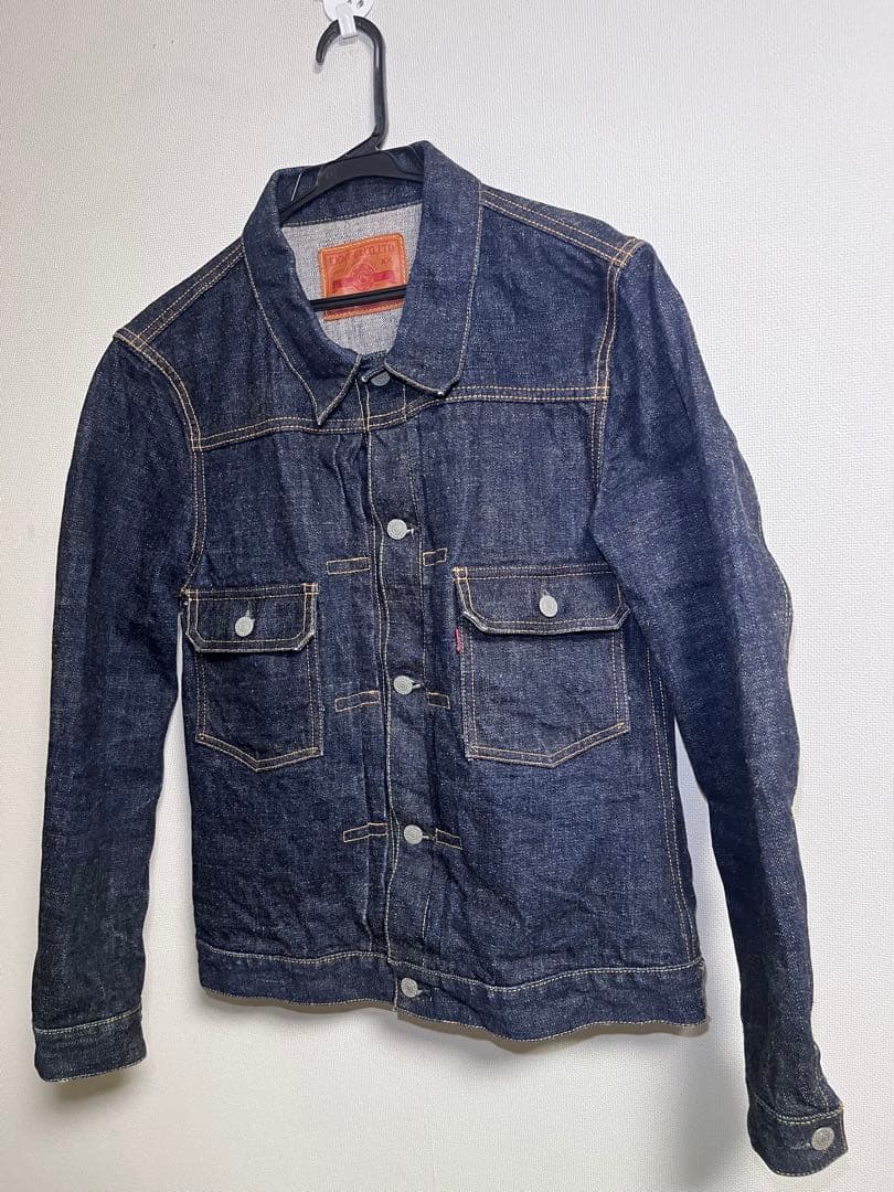 新同品 エイトジー 17oz 2ndタイプ ヘビーオンス デニムジャケット 濃紺