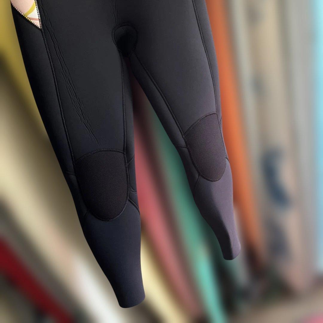 ROXY フルスーツ4mm3mm Mサイズ 黒/ピンク/オレンジ定価43,890