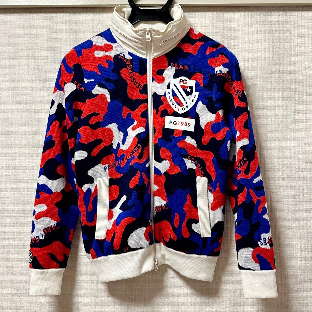 【極美品】パーリーゲイツ 蓄熱 ニット ブルゾン サイズ0