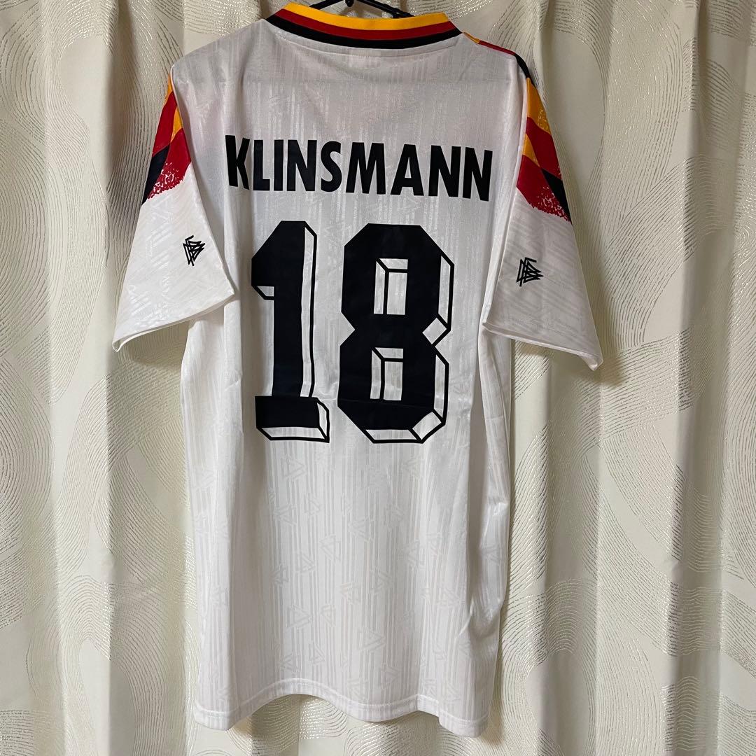 ドイツ代表1994年クリンスマンサッカーユニフォームホームfootball