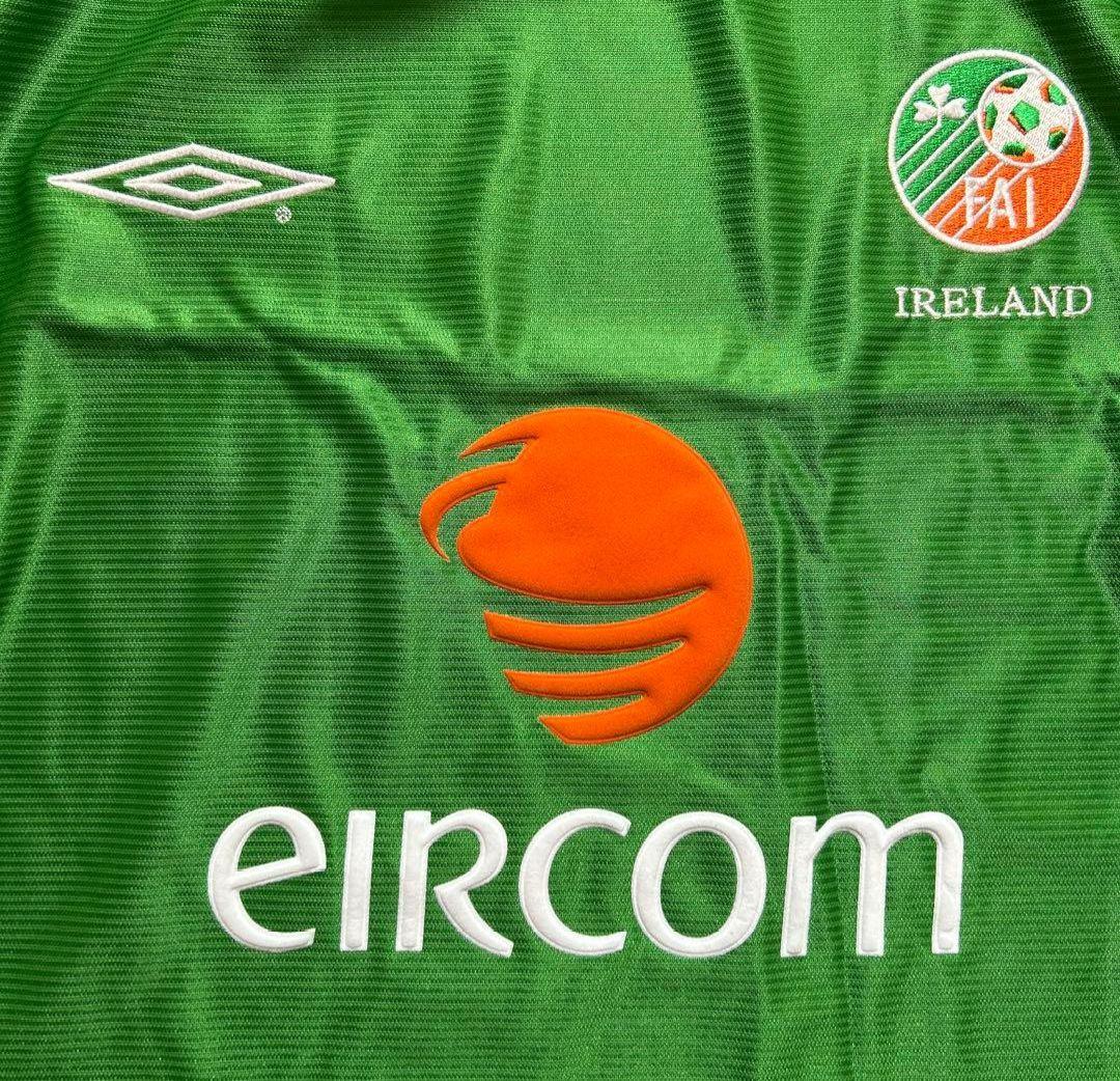 アイルランド代表01/03ホームユニフォームXLサイズ UMBRO