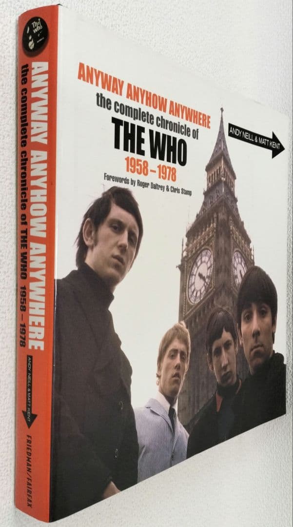2009年6月発行 『ＴＨＥ ＷＨＯ／ＡＮＹＷＡＹ ＡＮＹ…』【中古本・洋書