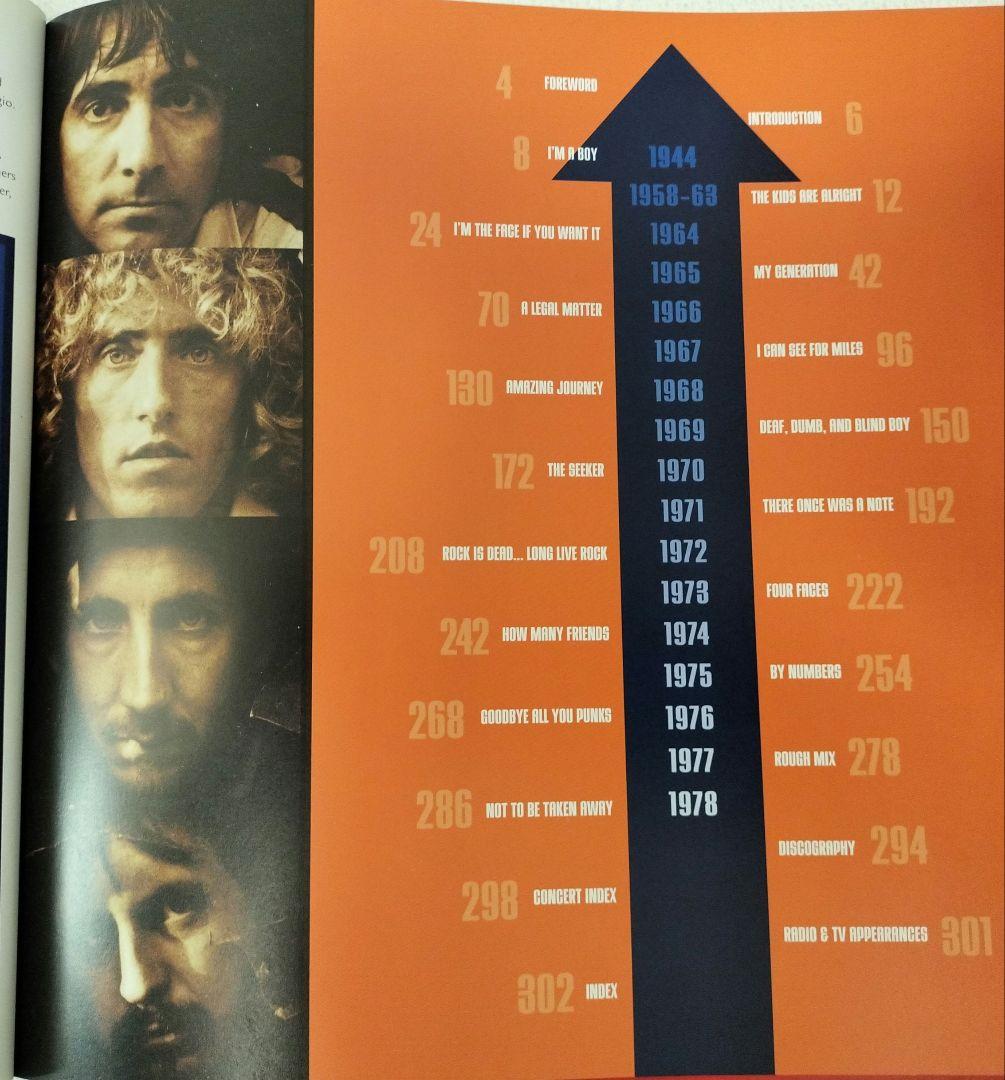 2009年6月発行 『ＴＨＥ ＷＨＯ／ＡＮＹＷＡＹ ＡＮＹ…』【中古本・洋書