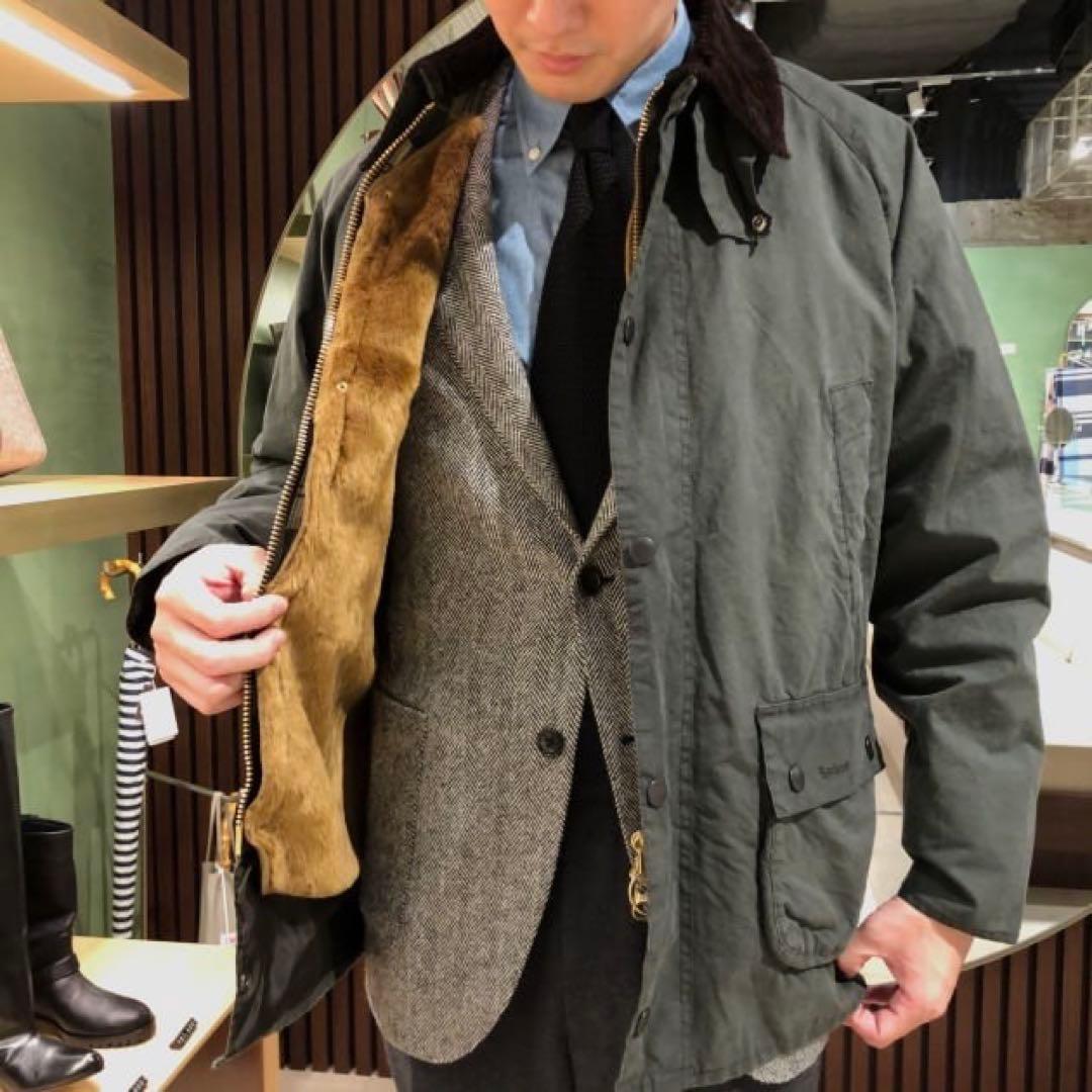 Barbour Bedaleバブアー ビデイル ビームスF別注　ライナー付