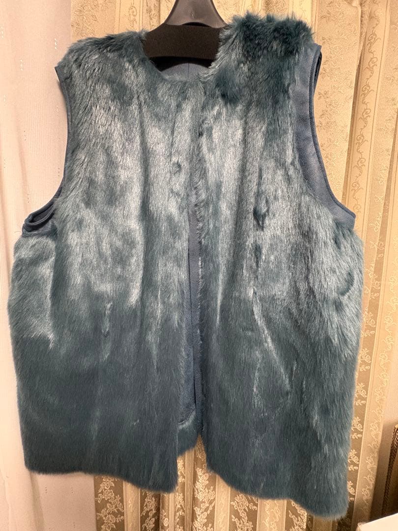 トップス Ameri UND REVERSIBLE MOTTLED FUR VEST