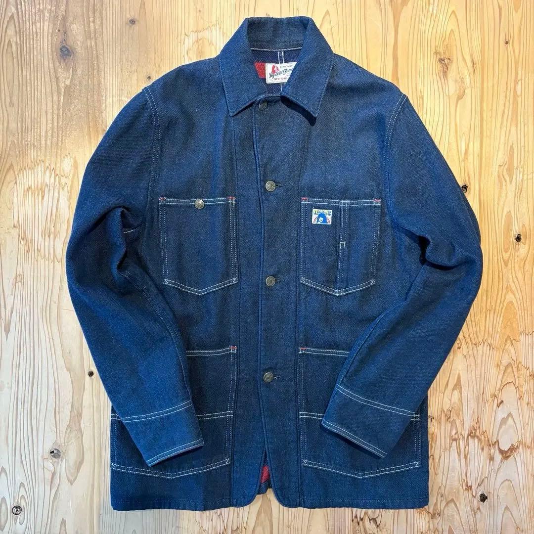 HYSTERIC GLAMOUR デニムジャケット 裏ボーダー 日本製 M
