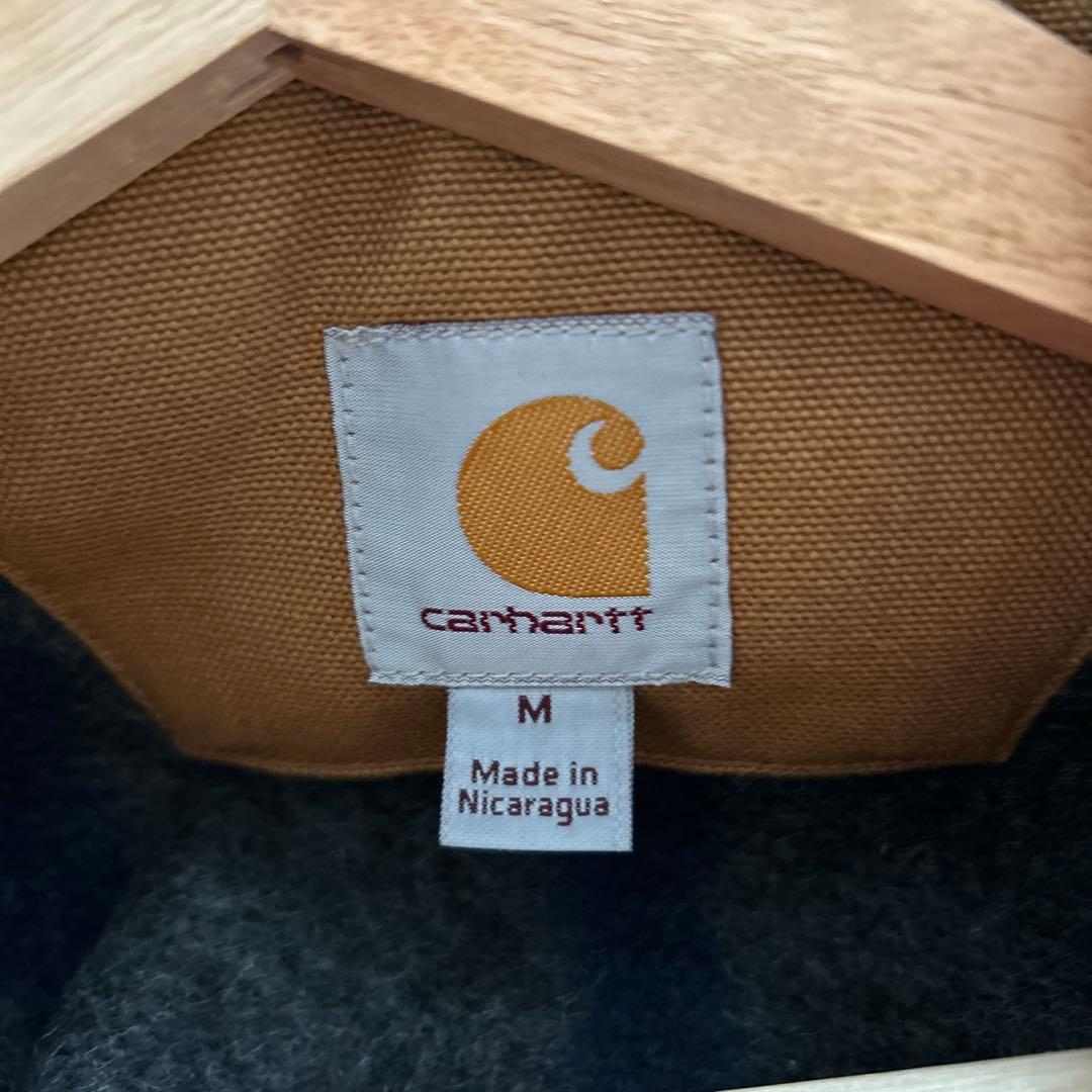 Carhartt デトロイトジャケット ブラウン ジッパージャケット