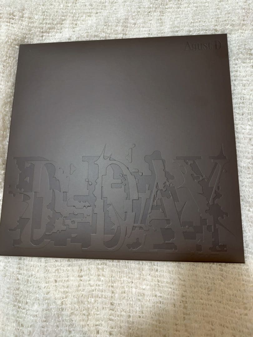 D DAY レコードアナログ版　AgustD BTS