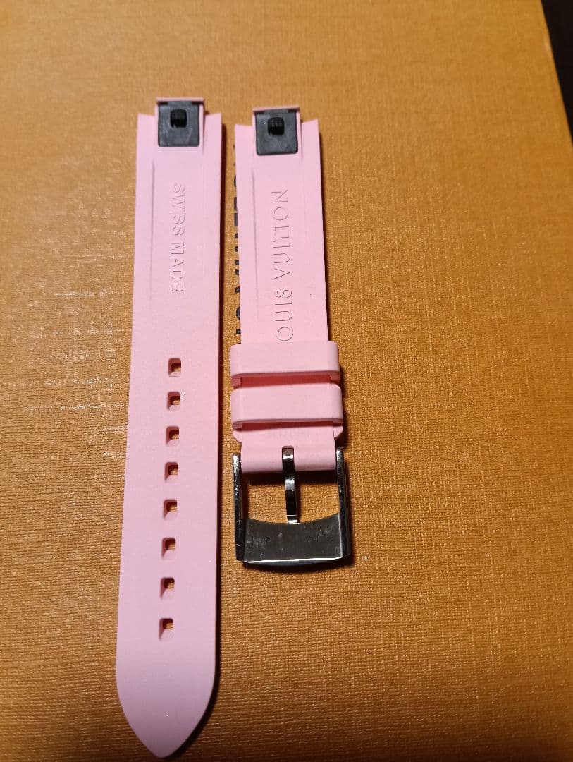 【専用】タンブールPM用 モノグラムラバーストラップ　S ピンク