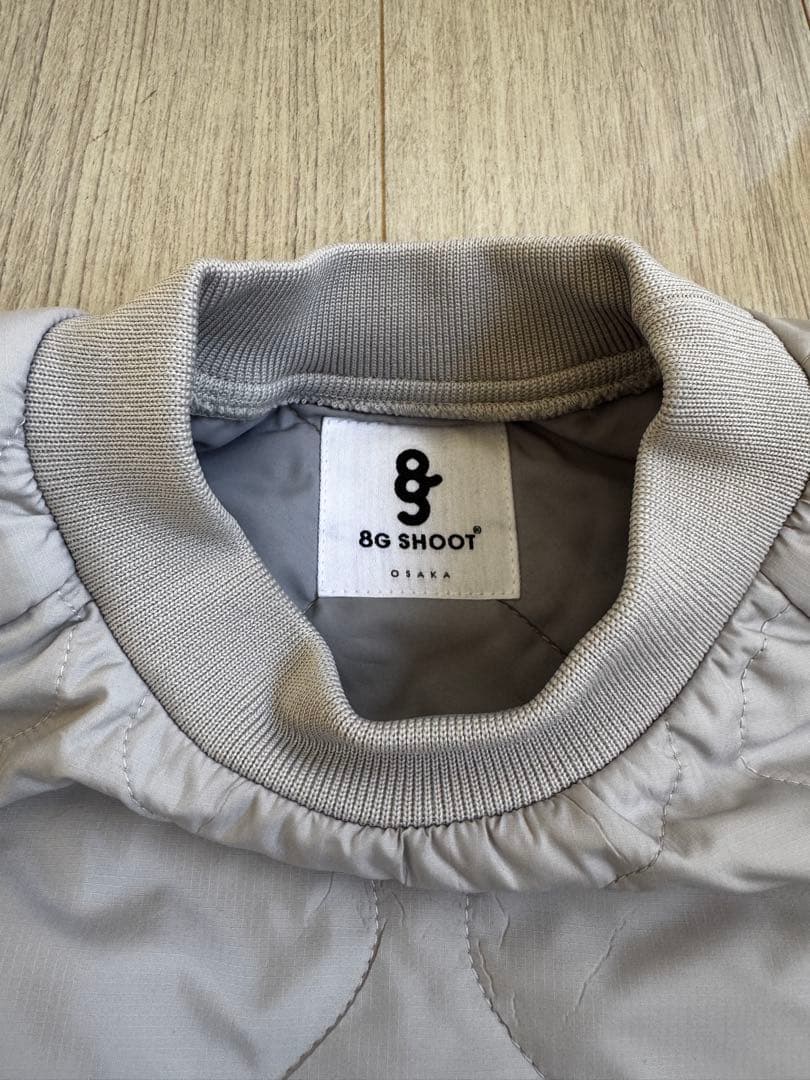 8G SHOOT QUILTING PULLOVER JACKET 新品
