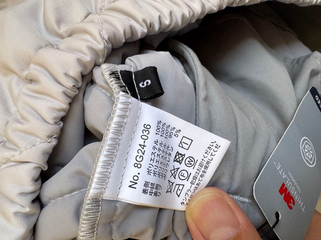 8G SHOOT QUILTING PULLOVER JACKET 新品