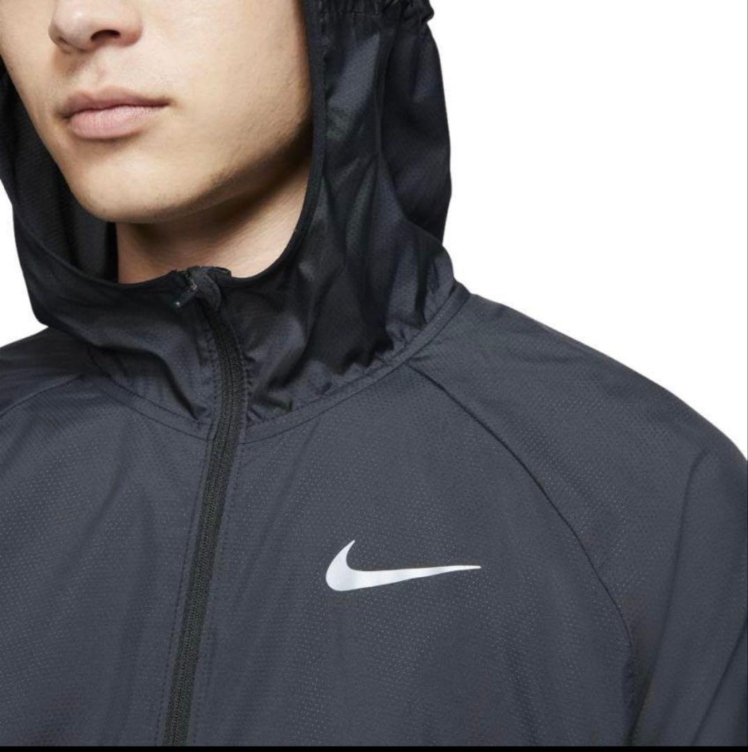 Mサイズ　NIKE ナイキ エッセンシャル ジャケット ナイロンパーカー 黒