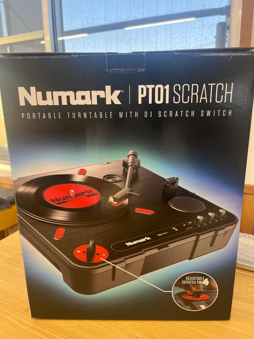 NumarkPT01 SCRATCH ポータブルレコードプレイヤー