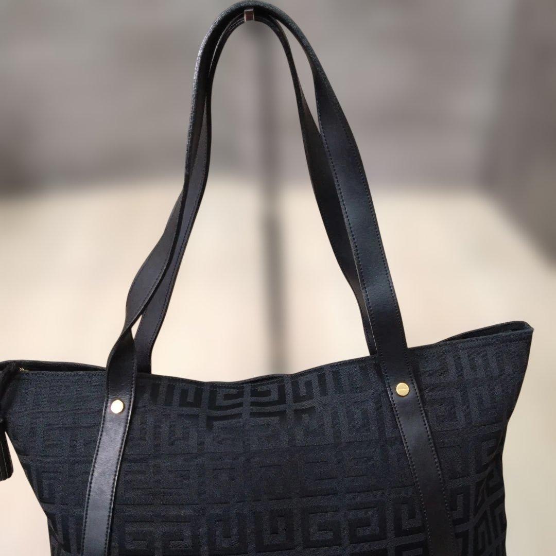 GIVENCHY トートバッグ モノグラム フリンジ 総柄