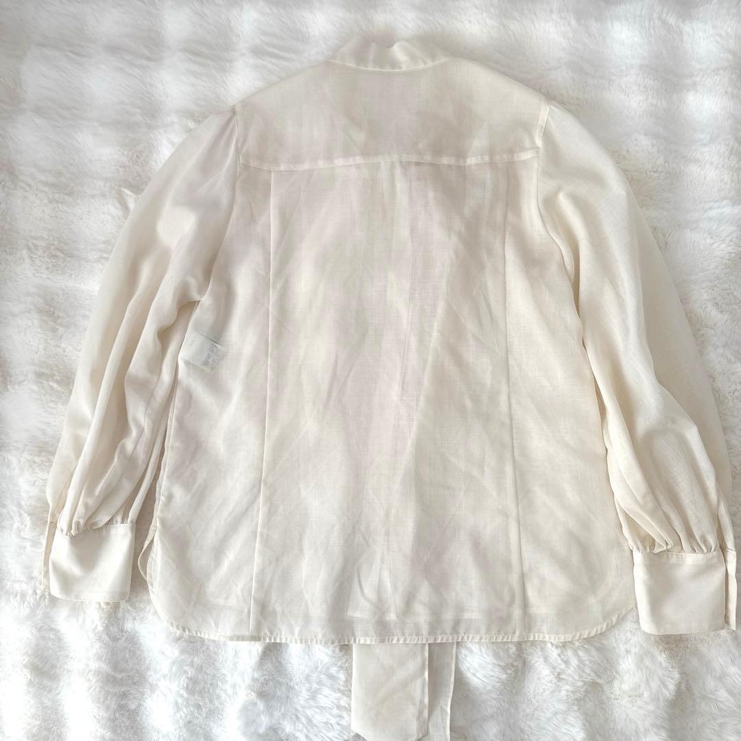 美品　ANAYI アナイ　ボウタイ ブラウス 38 シャツ